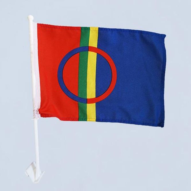Hovedbilde Sameflagg til bil