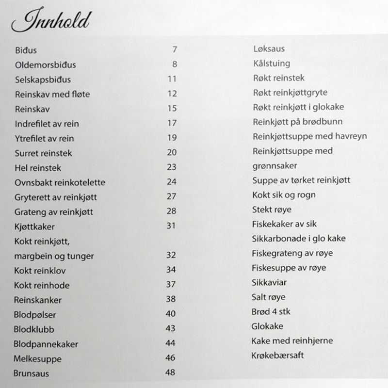 Kokebok Samisk Mat